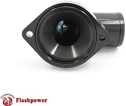 Billet Swivel Thermostat Housings Water NecK 90 1.5" LS Engine Black in Saudi Arabia