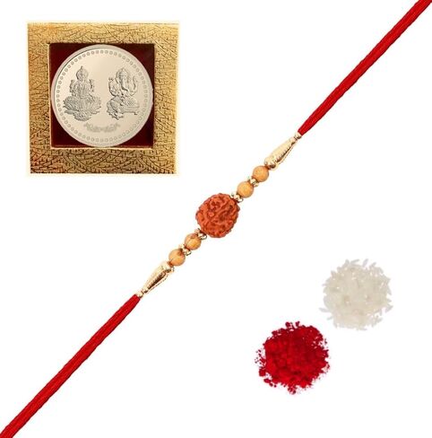 Rakhi/Rakhi for Brother/Rakhi Set/Rakhi for Brother and Bhabhi/Rakhi Card/Rakhdi/send Rakhi to USA/Rakhi for Brother with Gift Set/Rakhee in Kuwait