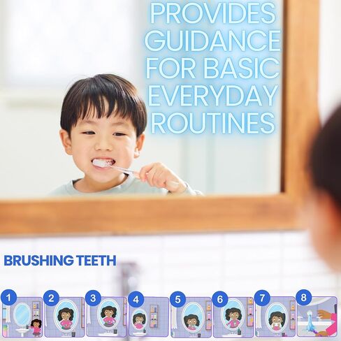 تسلسل للأطفال. بطاقات روتينية يومية للتخاطب والتنمية الاجتماعية؛ متعلمي اللغة الانجليزية؛ اللغة الإنجليزية كلغة ثانية؛ المتعلمين ثنائي اللغة؛ سرد قصصي؛ بناء الجملة؛ بطاقات القصة المصورة؛ بطاقات فلاش الكلام in Kuwait