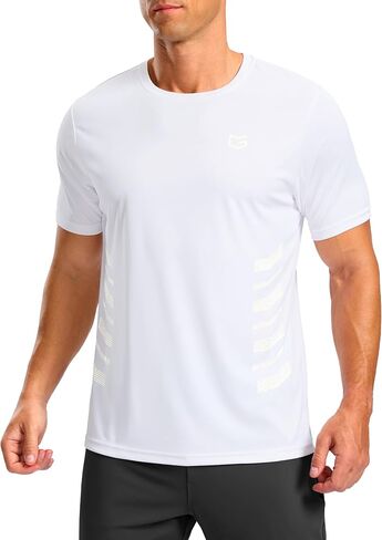 G Gradual Men's Workout Shirts Quick Dry Athletic Running T-Shirts Lightweight Moisture Wicking Short Sleeve Sports Gym Tops in Saudi Arabia