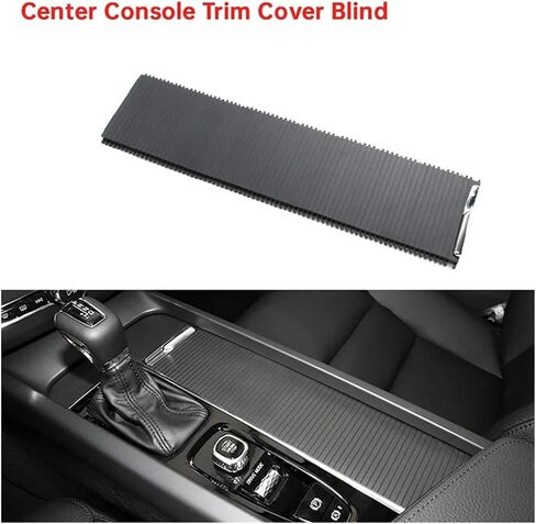 A58x-CAR Center Censole Cover Cover Blind Fit for Volvo XC60 MK2 S60 19-25 CUP CURDER CARTINE in Saudi Arabia