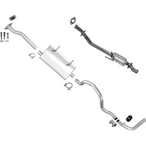 Catalytic Converter Muffler Tail Pipe Exhaust System Replacement Parts for Ford Ranger 1995 1996 1997 2.3L With 108" Wheelbase in Kuwait