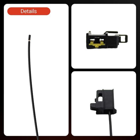 1-Way Horn Connector Plug 90980-10619 Compatible with Toyota Lexus Scion Subaru Replaces 01020101001835 in Saudi Arabia