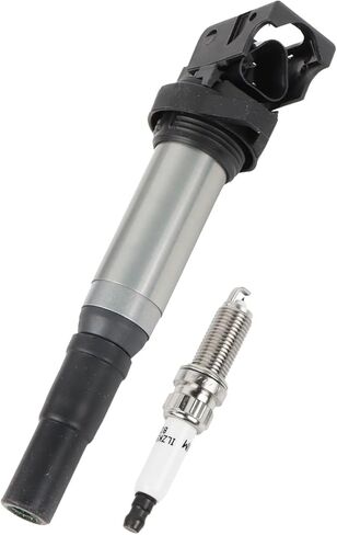 6 قطع UF487 حزمة ملف الإشعال و6619 شمعات إشعال إيريديوم متوافقة مع تويوتا هايلاندر أفالون كامري راف 4 سيينا فينزا/لكزس ES350 IS350 RX450h 3.5L V6 استبدال #90919-A2007 C1601، UF507 in Kuwait