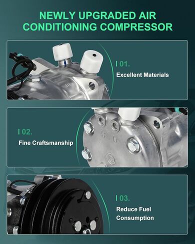 SCITOO AC Compressor for 2005-2015 for Toyota Tacoma 2.7L for Toyota Tacoma 4.0L in Saudi Arabia