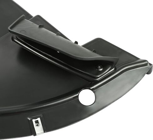 Hecasa Engine Splash Shield متوافق مع استبدال Charger Dodge 2015-2023 لـ 68202632AC 68202632AD CH1228130 أمامي تحت غطاء بلاستيكي أسود in Saudi Arabia