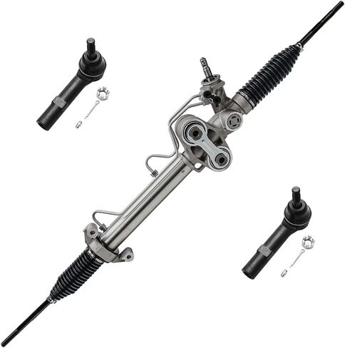 Detroit Axle - Rack & Pinion Kit for Silverado Sierra Yukon XL 1500 Chevrolet GMC Tahoe Avalanche Escalade ESV EXT, Complete Power Steering Rack and Pinion Assembly, 2 Front Outer Tie Rods Replacement in Saudi Arabia