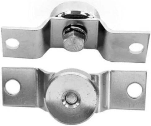 for Truck Fleetside Tailgate Trunnion Hinge Set with Bracket (Silver Steel) in Saudi Arabia
