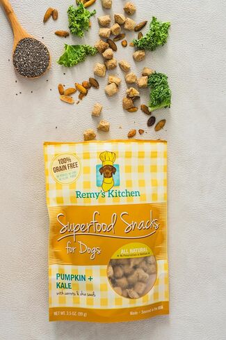 Apple Cinnamon Superfood Snacks for Dogs - Freeze Dried, Nutrient-Rich Dog Treats, 3.5 oz in Kuwait