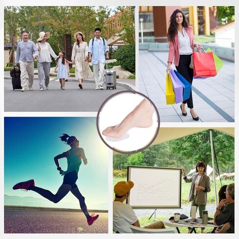 Metatarsal Pads Women, Ball of Foot Cushions, Shoe Inserts for Women, Adhesive Foot Pads, High Heel Inserts for All Day Pain Relief and Comfort, 3 Pairs in Saudi Arabia