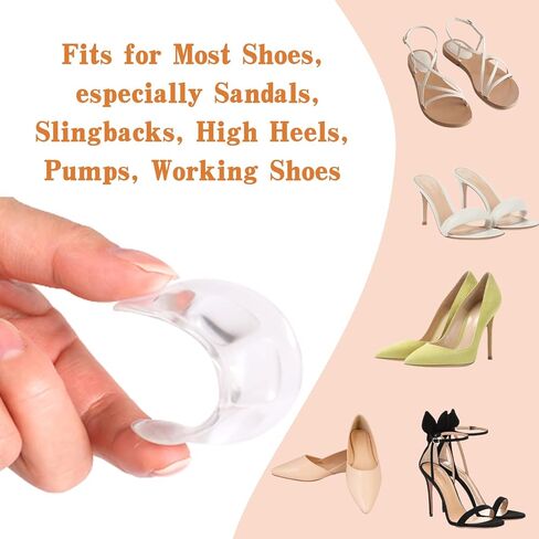 Metatarsal Pads Women, Ball of Foot Cushions, Shoe Inserts for Women, Adhesive Foot Pads, High Heel Inserts for All Day Pain Relief and Comfort, 3 Pairs in Kuwait