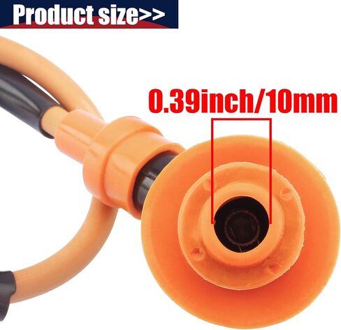 Performance Racing Ignition Coil + Spark Plug A7TC + 5 Pins CDI Compatible with GY6 4-Stroke 50cc-110cc 125cc 150cc Scooter ATV Go Kart Moped Quad Pit Dirt Bike 139QMB 152QMI 157QMJ XR50 CRF50 in Saudi Arabia
