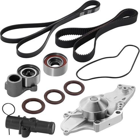 TCKWP329 Engine Timing Belt Kit with Water Pump Compatible with Acura MDX RDX RL RLX TL TLX TSX ZDX, Compatible with Honda Accord Crosstour Odyssey Passport Pilot Ridgeline, fit for Saturn Vue in Saudi Arabia