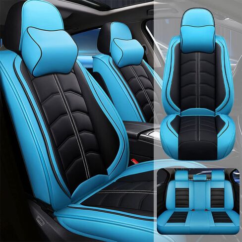 غطاء مقعد السيارة لـ Hyundai Veloster 2012-2021 ، غطاء مقعد مقاوم للماء مقاوم للارتداء ، وملحقات داخلية للرياح غير الممتازة. in Kuwait