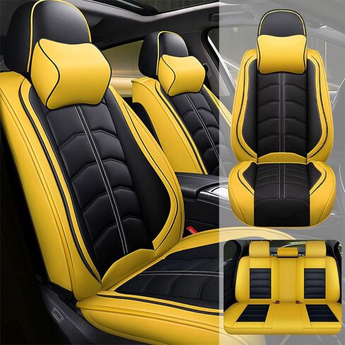 غطاء مقعد السيارة لـ Hyundai Veloster 2012-2021 ، غطاء مقعد مقاوم للماء مقاوم للارتداء ، وملحقات داخلية للرياح غير الممتازة. in Kuwait