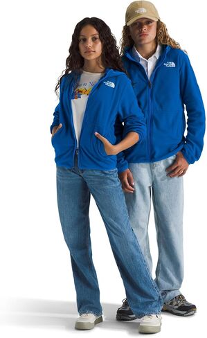 The North Face Girls' Teen Glacier Full Zip Hooded Jacket (Little Big Kids) in Saudi Arabia