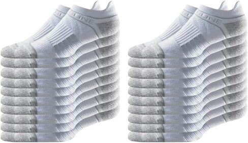 Strideline Basic Low Cut Socks | Quad-Ply Yarn Padding, Direct Compression and Zoned Cushioning, 1 Pack (Black, Small) in Saudi Arabia