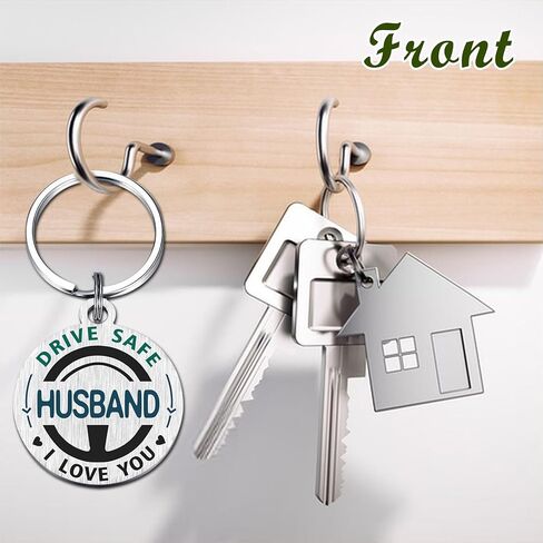 Gifts for Husband - Best Husband Ever Keychain – Romantic Anniversary & Birthday Gift from Wife in Saudi Arabia