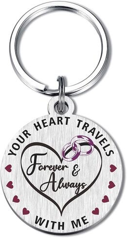 Gifts for Husband - Best Husband Ever Keychain – Romantic Anniversary & Birthday Gift from Wife in Saudi Arabia