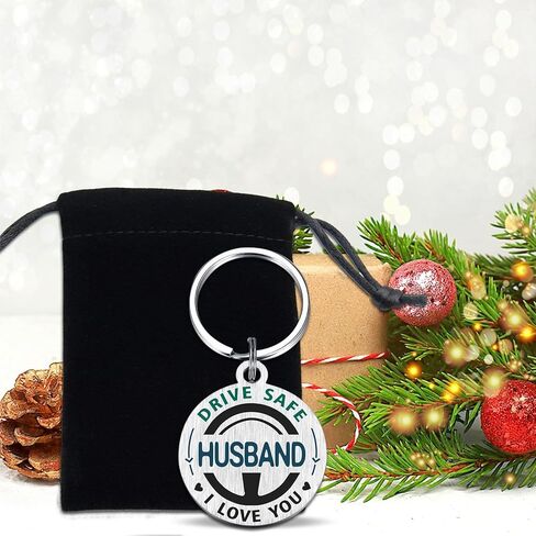 Gifts for Husband - Best Husband Ever Keychain – Romantic Anniversary & Birthday Gift from Wife in Saudi Arabia