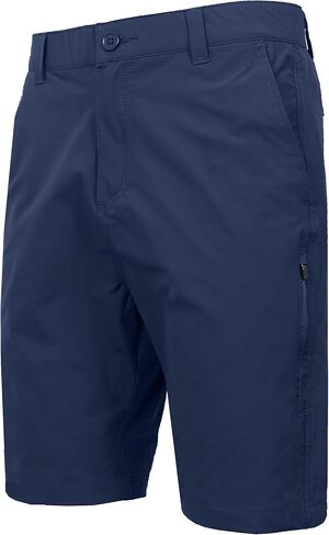Men’s 6-Pocket All Motion Stretch Utility Shorts – Modern Fit, Zipper Cargo Pockets, Button Closure (30-42) in Kuwait