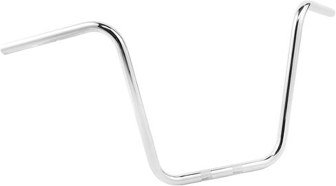 TCT-MOTORPARTS 10" Rise Ape Hanger 1" Handlebar Fit For Harley Softail FLST Sportster 883 1200 in Saudi Arabia