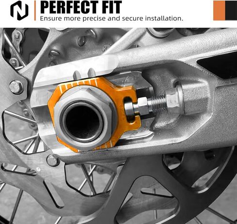 سلسلة محاور التوتر الخلفي تتوافق سلسلة ضباط سلسلة متوافقة مع KTM 125-450 SX SX-F XC XC-F 2013-2022 250 SXF Factory Edition 2015-2016 450 SXF Factory Edition 2015-2016 ، انظر الملاءمة in Saudi Arabia