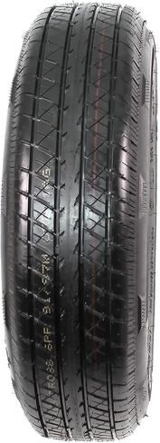 إطار مقطورة ecustomrim 2-pack على حافة شعري ST175/80R13 175/80 نطاق الحمل C 5-4.5 عجلة التحدث السوداء-6 سنوات ضمان مع الطريق المجاني in Saudi Arabia