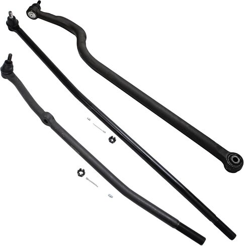 Detroit Axle - 4WD Front 13PC KIT FOR 1998-1999 DODGE RAM 1500 2500 ، 4 TIE RODS 4 Ball Noftions 2 Sway Bars 2 Adjusting Sleeves 1 Track Bar Barmy in Saudi Arabia