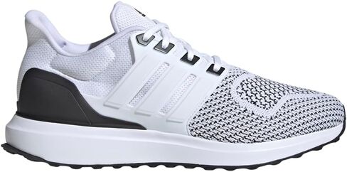 adidas Men's UBounce DNA Sneaker, White/White/Black, 9.5 in Saudi Arabia