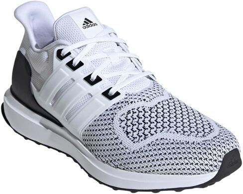 adidas Men's UBounce DNA Sneaker, White/White/Black, 9.5 in Saudi Arabia