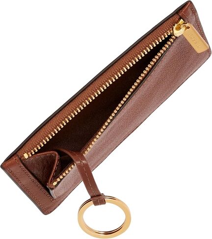 Fossil Logan Zip Card Case, Garnet in Saudi Arabia