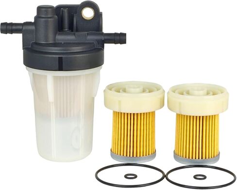 مجموعة مرشح الوقود و 2 مرشح 6A320-58862 6A320-59930 متوافق مع Kubota B L M Series B2320 B2410 B2710 L2800 L3400 RTV-X1100CR RTV-X900G RTV900W B2920 B3000 L2501 L3200 B7510 B7510 in Saudi Arabia