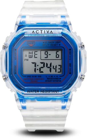 Invicta Shock Resistant Watch Clear Black in Saudi Arabia