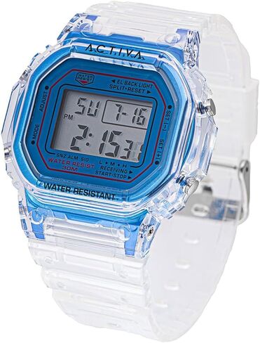 Invicta Shock Resistant Watch Clear Black in Saudi Arabia