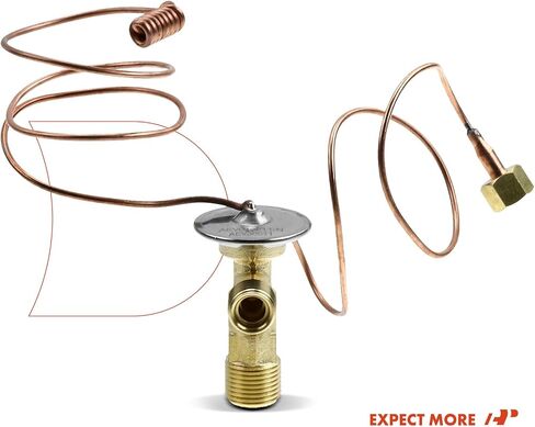 A-Premium A/C Expansion Valve Compatible with Hyundai Elantra 1992-1995, Mazda RX-7 1982-1985, 323 1986-1990, Mitsubishi Mirage & More in Saudi Arabia