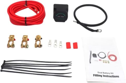 ISO-PRO140 12V 140 AMP عزل عزل ثنائي الجهد العزل الجهد حساسة التتابع الطقم الاحترافية in Saudi Arabia