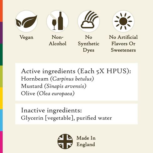 Bach Original Flower Remedies, Clarity of Mind Kit, For Focus and Mindfulness, Natural Homeopathic Flower Essence, Holistic Wellness, Vegan, 3 x 20mL Droppers in Saudi Arabia