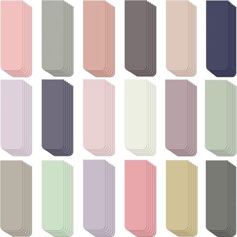 Henoyso 108 Pieces Magnetic Bookmarks Bulk, Book Marker Clips Colorful Page Marker for Women Book Lovers Reader Teacher Students Reading Supplies, Printing on 2 Side, 2.4 x 0.8 Inch in Saudi Arabia