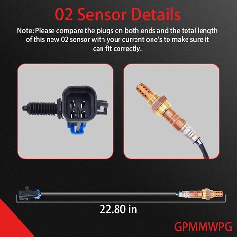 2PCS O2 Sensor 234-4018, 02 Sensor Upstream Downstream, Automotive Replacement Oxygen Sensor for C1500 for K1500 for Express for Silverado for Suburban for Savana for Sierra for Yukon in Saudi Arabia