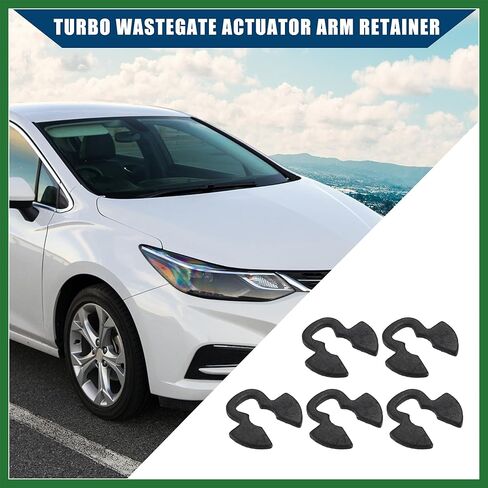 Motoforti 55589103 Turbo Wastegate Actuator Arm Retainer for Chevrolet/Shift Cable Clip/Durable / 5 pcs Black Long-lasting in Saudi Arabia