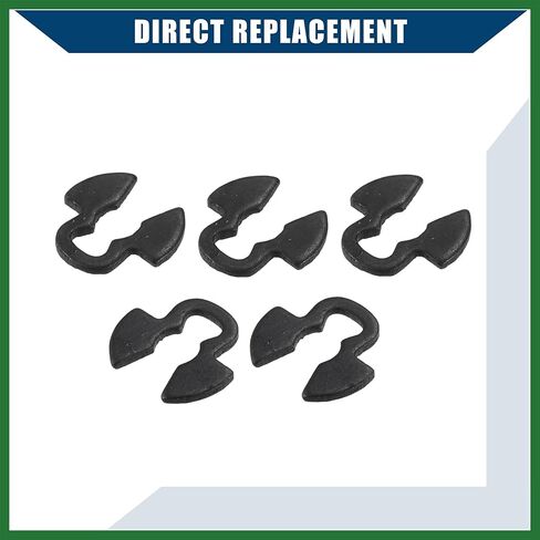 Motoforti 55589103 Turbo Wastegate Actuator Arm Retainer for Chevrolet/Shift Cable Clip/Durable / 5 pcs Black Long-lasting in Saudi Arabia