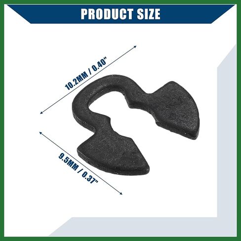 Motoforti 55589103 Turbo Wastegate Actuator Arm Retainer for Chevrolet/Shift Cable Clip/Durable / 5 pcs Black Long-lasting in Saudi Arabia