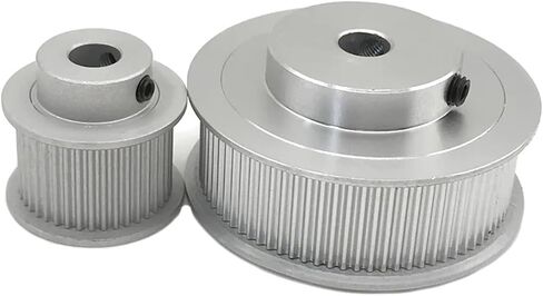 Timing Pulley GT2 2M 80 Teeth 40 Teeth Aperture 8mm/12mm Width 15mm Reduction Ratio 1:2 Tensioning Wheel Synchronous 3D Printer(40T-B5-W15,400MM_80T-B10-W15) in Saudi Arabia