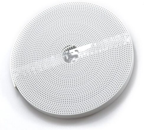Qinlu-3D Printer Belt 2GT Open Synchronous Belt S2M/ 2GT-6 Width 6/9/10/15mm Pitch 2mm Polyurethane Steel PU GT2 Timing Belt Small Backlash 3D Printer, 3D Printer Accessories(1Meter,9mm Color White) in Kuwait