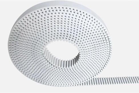 Qinlu-3D Printer Belt 2GT Open Synchronous Belt S2M/ 2GT-6 Width 6/9/10/15mm Pitch 2mm Polyurethane Steel PU GT2 Timing Belt Small Backlash 3D Printer, 3D Printer Accessories(1Meter,9mm Color White) in Kuwait