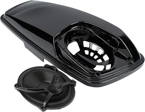 XMT-MOTO Hard Saddlebag Lids W/ 5"X7" Speakers fits for Harley Touring FLT, FLHT, FLHTCU, FLHRC, Road King, Road Glide, Street Glide, Electra Glide, Ultra-Classic 2014-LATER in Saudi Arabia