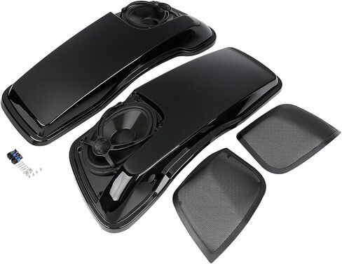 XMT-MOTO Hard Saddlebag Lids W/ 5"X7" Speakers fits for Harley Touring FLT, FLHT, FLHTCU, FLHRC, Road King, Road Glide, Street Glide, Electra Glide, Ultra-Classic 2014-LATER in Saudi Arabia