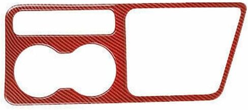 الداخلية الجانبية Red Carbon Console Console Center Center For Dodge for Challenger 2008-2014 901-32032 in Saudi Arabia