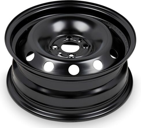 For 2012-2019 Fiat 500 15 Inch Painted Black Rim - OE Direct Replacement - Road Ready Car Wheel in Kuwait